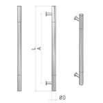 Türgriff Stangengriff Rund SG-308